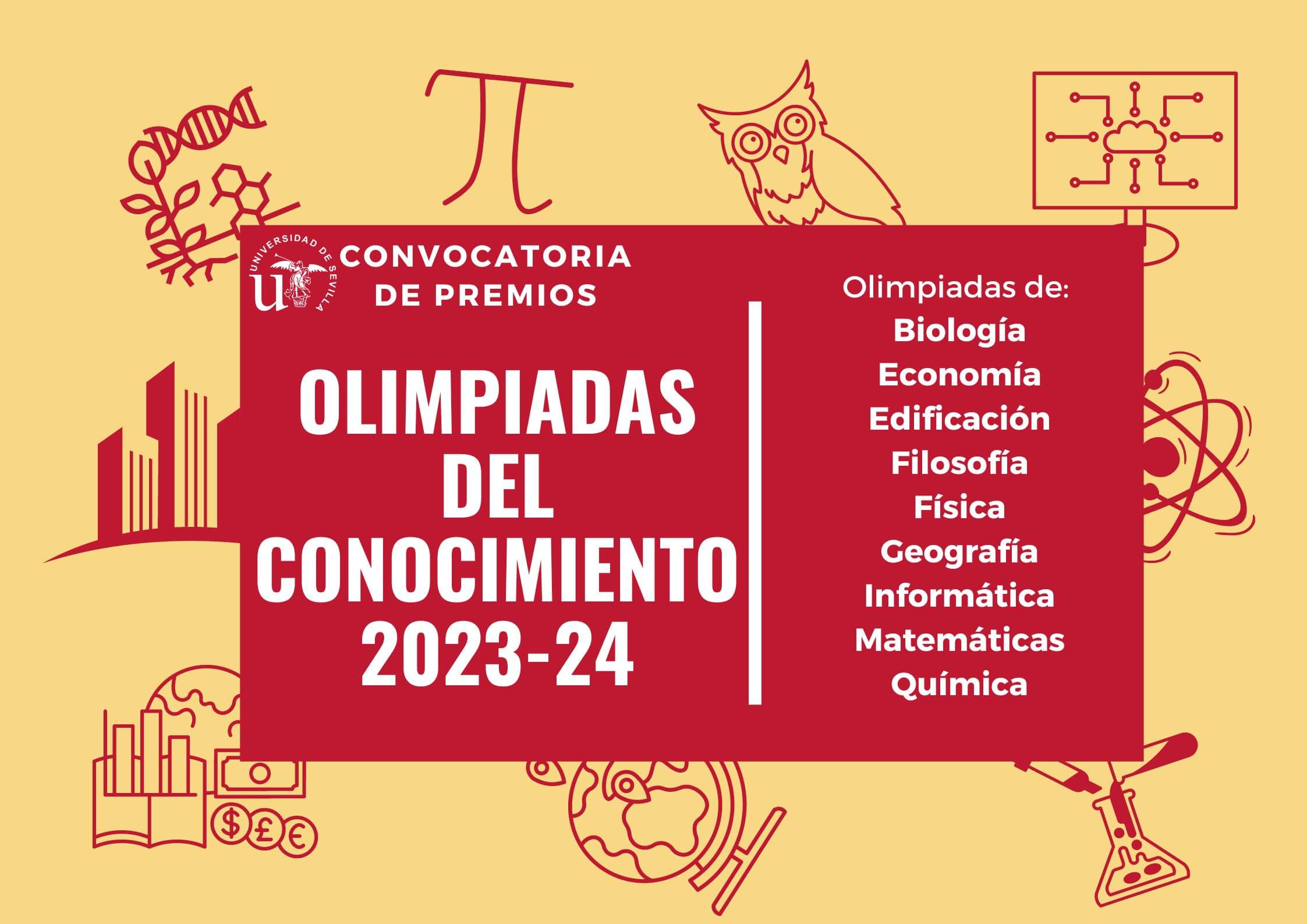 Cartel Premios Olimpiadas 2023-24.