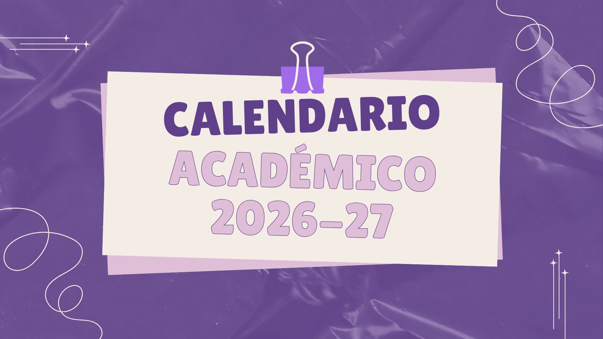 Calendario Académico 