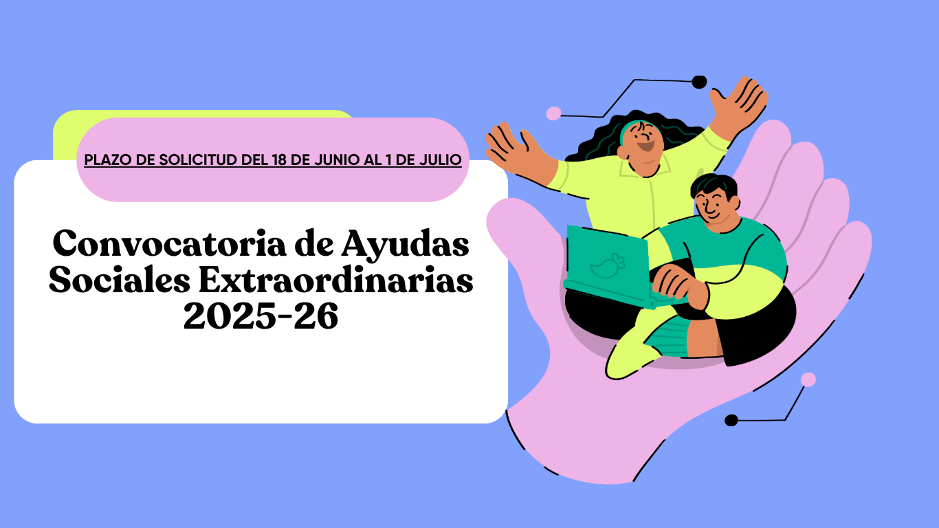Convocatoria de las Ayudas Sociales Extraordinarias 2025-26
