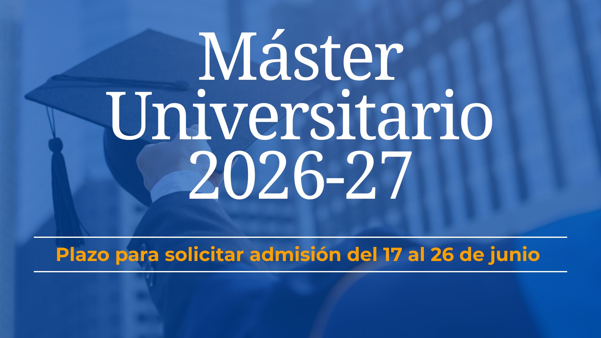 Proceso de Admisión curso 2026-27