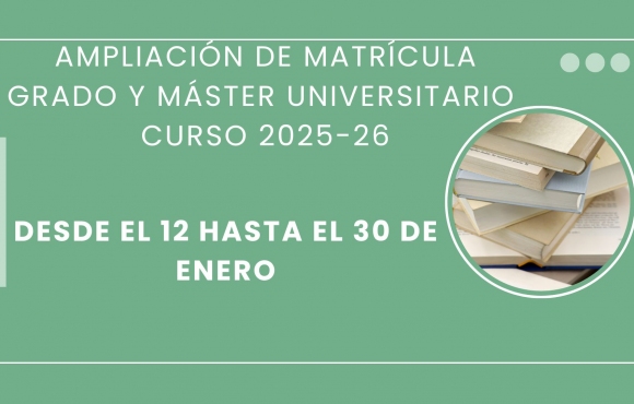 Ampliación de matrícula 2025-26